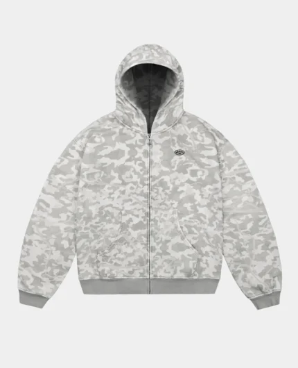Divin By Divin All Over Camo Zip