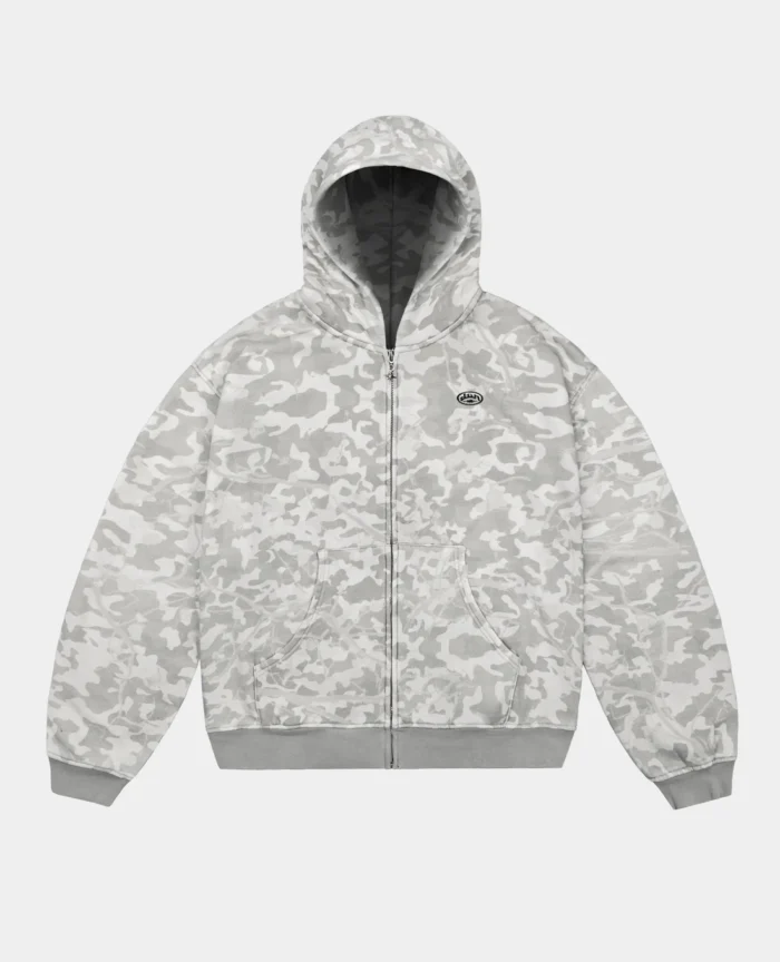 Divin By Divin All Over Camo Zip