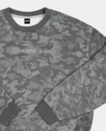Divin By Divin All Over Dark Camo Crewneck (2)