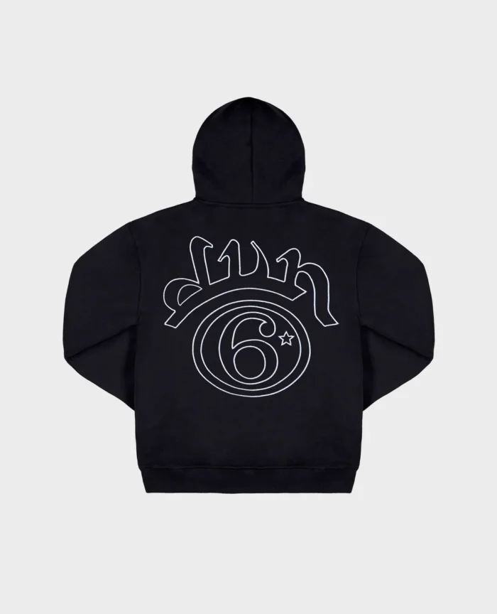Divin By Divin Black 6Stars Zip (2)