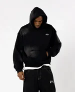Divin By Divin Black Raw Military Hoodie (2)