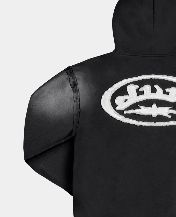 Divin By Divin Black Raw Military Hoodie (3)