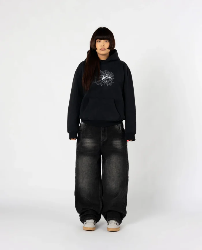 Divin By Divin Black Spider Hoodie (2)