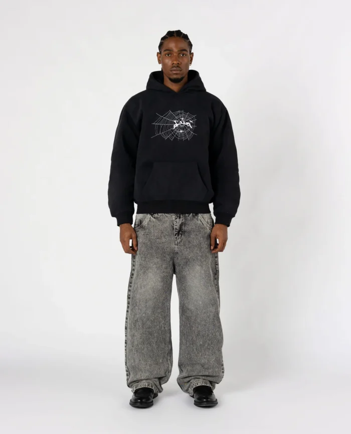 Divin By Divin Black Spider Hoodie (3)