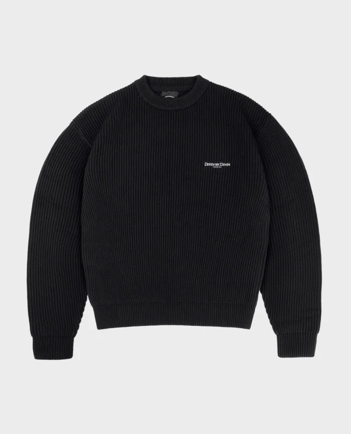 Divin By Divin Black Stripe Knit