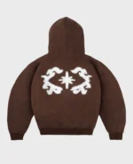Divin By Divin Brown Toro Hoodie