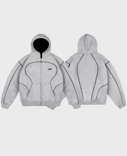 Divin By Divin Grey Line Zip