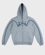 Divin By Divin Line Zip Hoodie (2)