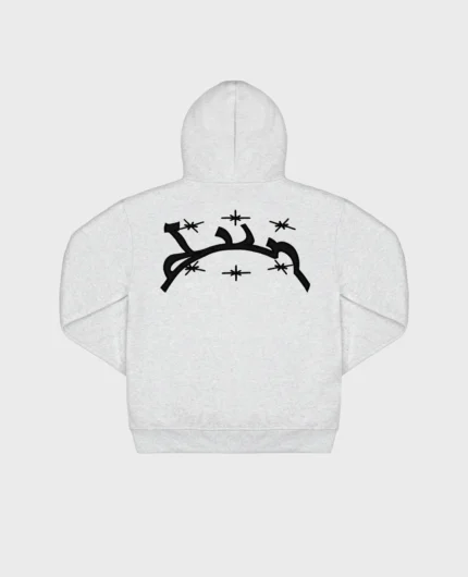 Divin By Divin Mottled Grey Hoodie