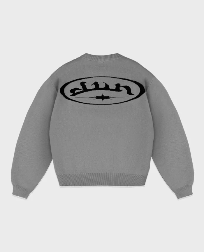 Divin By Divin Sky Grey Knitwear