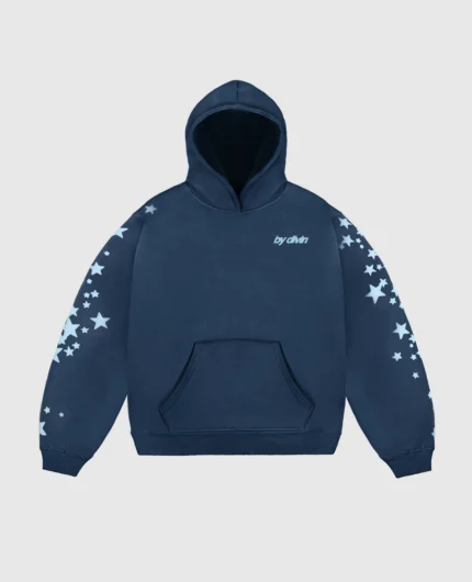 Divin By Divin Sleeves Stars Hoodie
