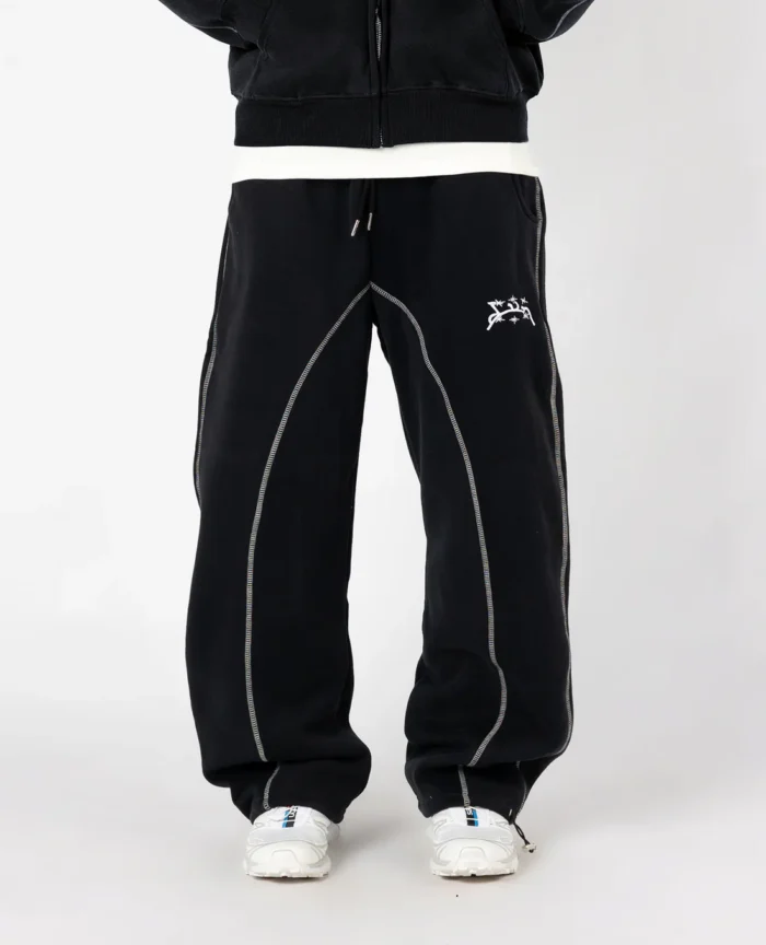 Divin by Divin Black Line Jogger