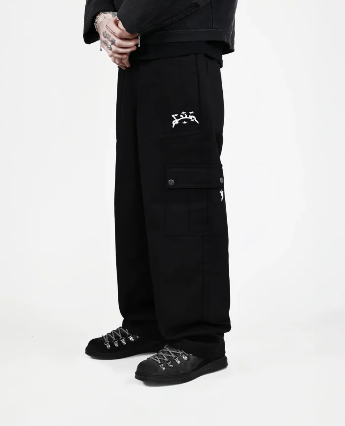Divin by Divin Black Twill Pant