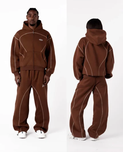 Divin by Divin Brown Line Jogging (2)