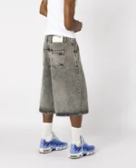 Divin by Divin Grey Denim Jort (2)