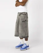 Divin by Divin Grey Denim Jort (3)