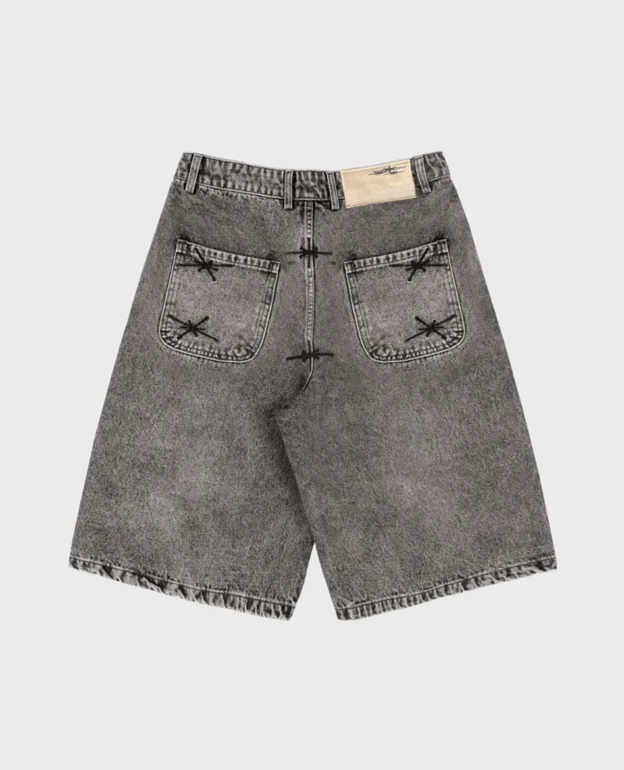 Divin by Divin Grey Denim Jort