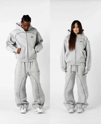 Divin by Divin Grey Line Jogger (2)