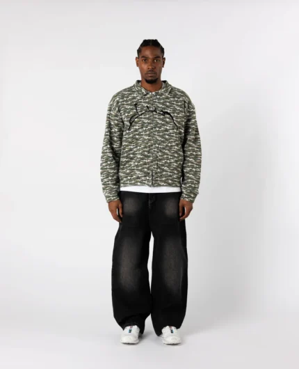 Divin by Divin Waffle Camo Jacket (2)