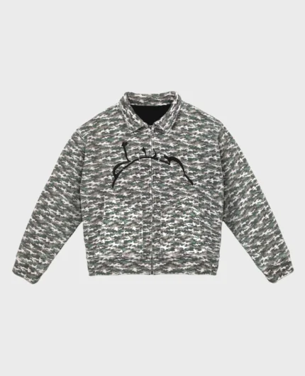 Divin by Divin Waffle Camo Jacket