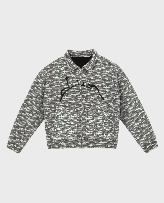 Divin by Divin Waffle Camo Jacket