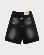 Divin by Divin Washed Black Denim Jort