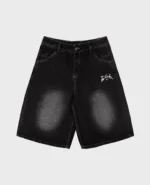 Divin by Divin Washed Black Denim Jort (3)