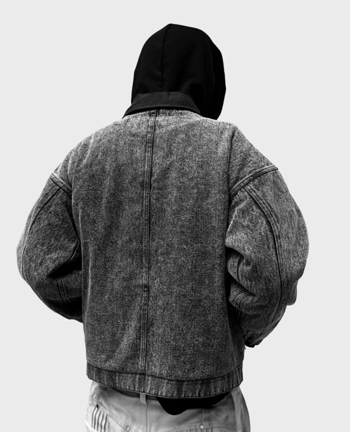 Divin by Divin Washed Grey Jacket