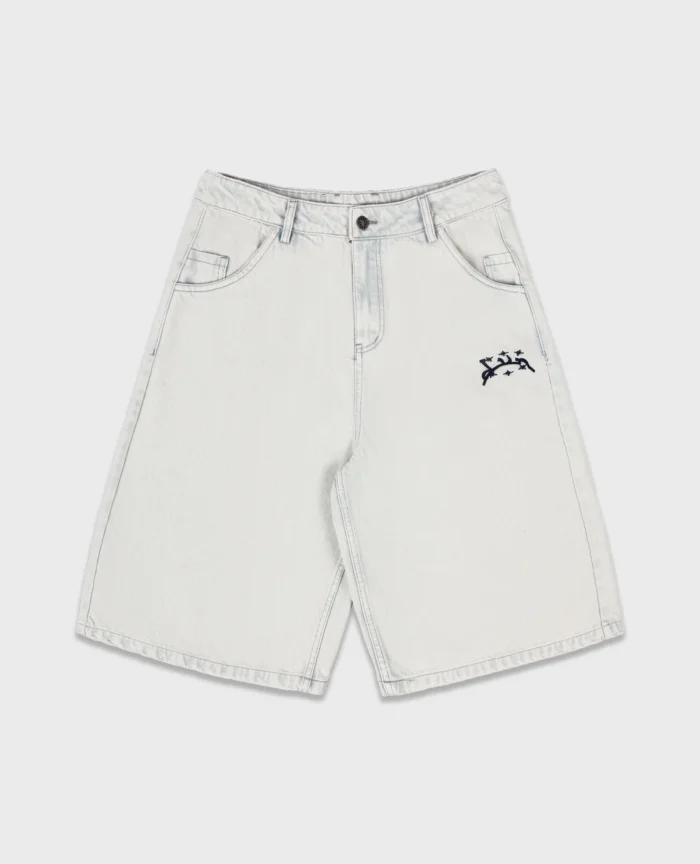 Divin by Divin White Denim Jort (2)