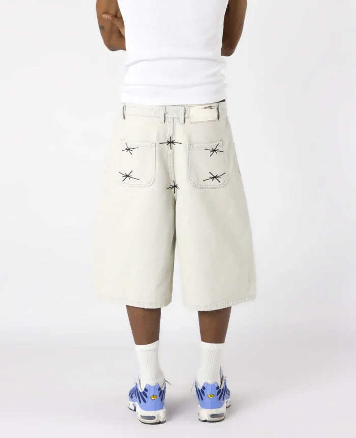 Divin by Divin White Denim Jort (3)