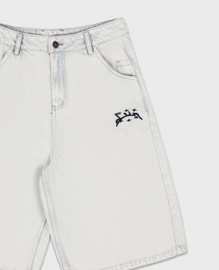 Divin by Divin White Denim Jort