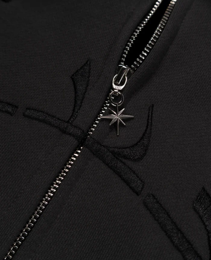 Divine By Divine Dark Hooded Zip Jacket (3)