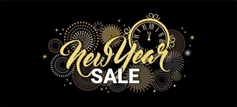 New Year sale Banner