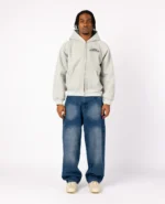 DivinByDivin Le sac zippé Six Stars Gris (4)