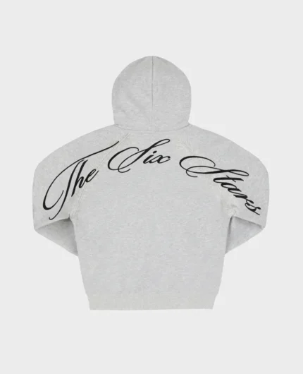 DivinByDivin Le sac zippé Six Stars Gris