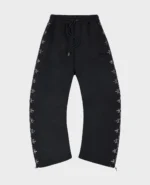 DivinByDivin Pantalon de jogging vertébrique noir