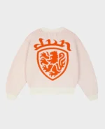 DivinByDivin Tricot blanc à armoiries