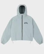 DivinByDivin Veste coupe vent bleue