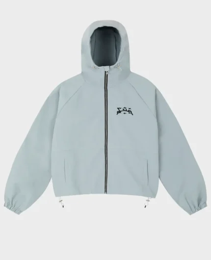 DivinByDivin Veste coupe vent bleue