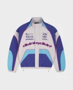 DivinByDivin Veste de survêtement blanche Rally (2)