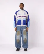 DivinByDivin Veste de survêtement blanche Rally (4)