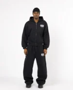 DivinByDivin Black Blason Zip (2)