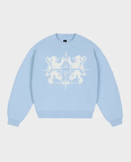 DivinByDivin Bleu Blason Knit (2)