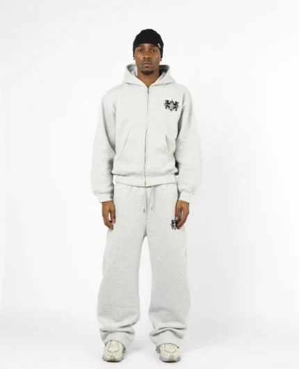 DivinByDivin Gris Blason Zip (2)