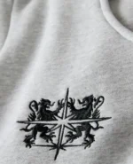 DivinByDivin Pantalon de jogging Blason gris (2)