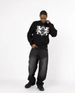 DivinByDivin Tricot Blason Noir (2)