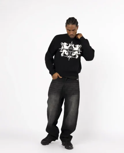 DivinByDivin Tricot Blason Noir (2)