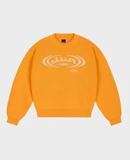 DivinByDivin Tricot trappe orange