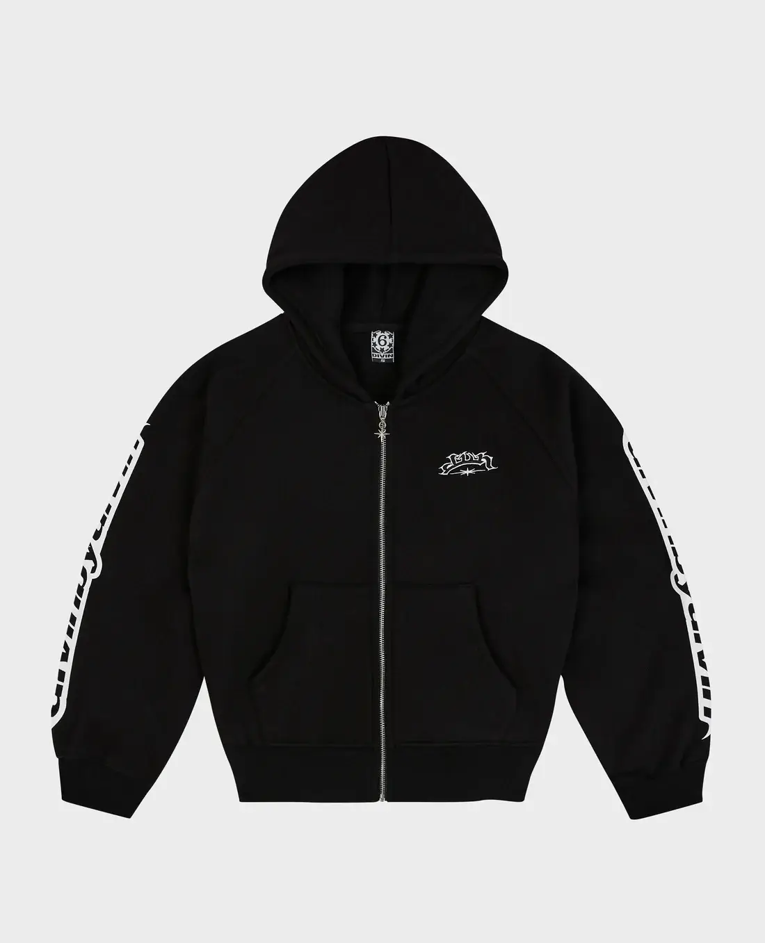DivinbyDivin Black Snow Zip DivinbyDivin Black Snow Zip