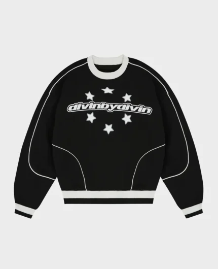 DivinbyDivin Noir 6Snow Col rond